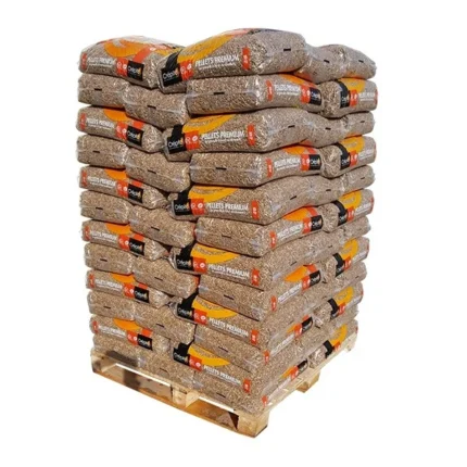 Palette de pellets CRÉPITO 1/2 Palette de 36 Sacs de 15 Kg